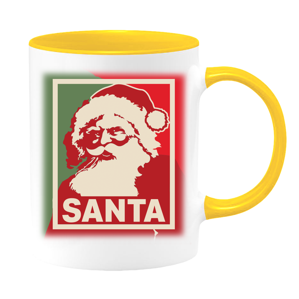 Ceramic White Coffee Mug Santa Holiday Mug Best Christmas Mug - Mug Project