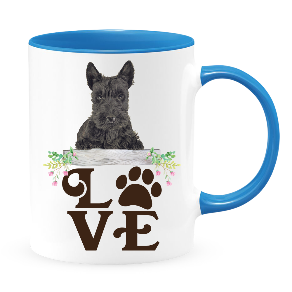 Coffee Mug, Printed Mug, Coffee Cup, Tea Mug, Graphic Mug, LOVE Scottie - Mug Project