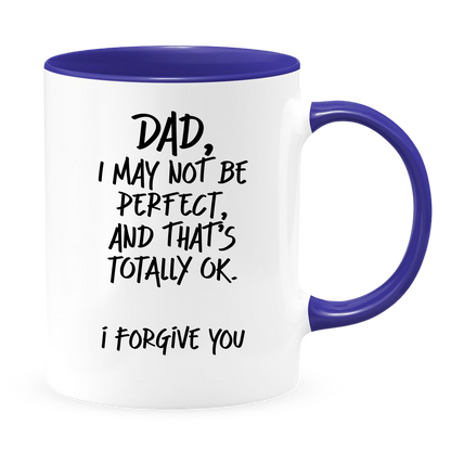 I Forgive You | Colored Inside and Handle Mug - Mug Project