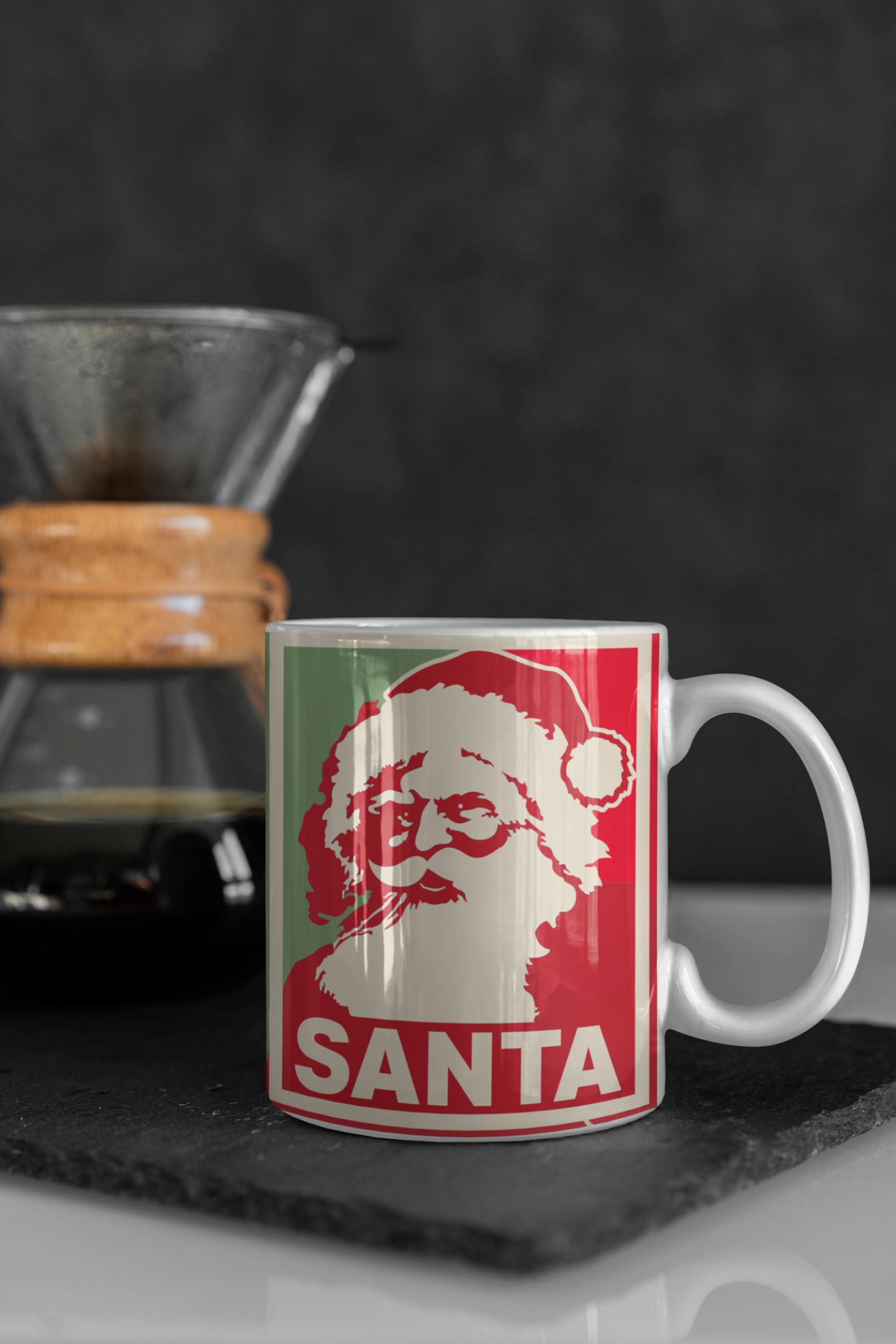 Ceramic White Coffee Mug Santa Tea Cup Holiday Mug Best Christmas Mug - Mug Project